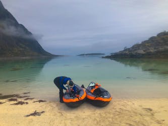 Kayak, SUP, BBQ, beach and yacht tour from Svolvaer